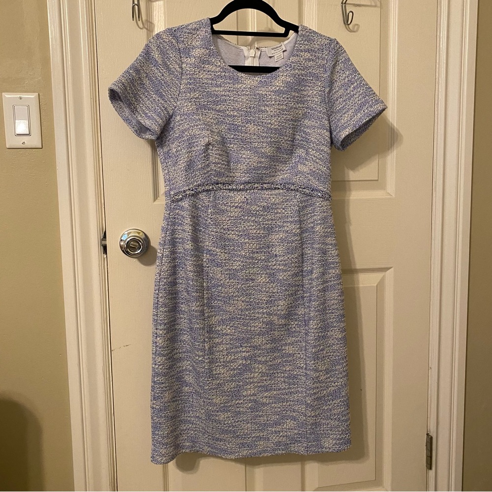 Seraphine tweed mini maternity dress - 6